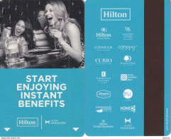 USA - Hilton, Hotel Keycard, Used - Cartas De Hotels