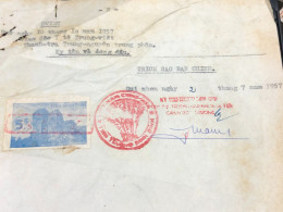 Viet Nam  PAPER Have Wedge Binh Dinh 5dong Before 1957 QUALITY:GOOD 1-PCS Very Rare - Colecciones