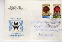 DDR - Allemagne - 1990 -  FDC  825 Jahre Leipziger Messe - Gebruikt