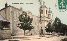 4V5Hs   39 Morbier Mairie Et église (pas Courante) - Andere & Zonder Classificatie