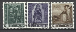 LIECHTENSTEIN, 1957-1958 - Ungebraucht