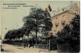 Mariaburg-Eeckeren Route De Bist - Grand Hôtel Circulée En 1906 - Autres & Non Classés