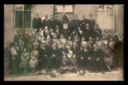 67 - DEHLINGEN - SOCIETE CHORALE ET CHORALE MIXTE LE 29 AOUT 1926 - CARTE PHOTO ORIGINALE - VOIR ETAT - Autres & Non Classés