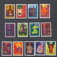 LIECHTENSTEIN, 1967-71 - Unused Stamps
