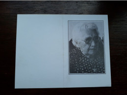 Marie Van Roosbroeck ° Olen 1896 + Herentals 1993 X Nand Neefs (Fam: Bellens - Wouters) - Todesanzeige