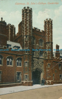 R008925 Gateway. St. Johns College. Cambridge. Valentine. 1915 - Monde