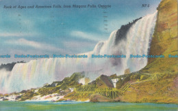 R008930 Rock Of Ages And American Falls From Niagara Falls. Ontario. 1954 - Monde