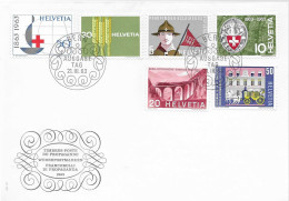 Postzegels > Europa > Zwitserland >FDC Met 762-767 (17666) - FDC
