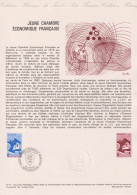 1977 FRANCE Document De La Poste Jeune Chambre Economique Francaise  N° 1942 - Documents Of Postal Services