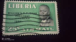 LİBERİA-           25      CENT               USED - Liberia