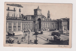 ITALY - Naples Piazza Dante Unused Vintage Postcard - Napoli