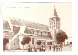 Orp Le Grand Eglise ( Carte ADEPS - REPRO ) - Orp-Jauche