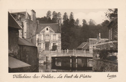 Villedieu  (50 - Manche)  Le Pont De Pierre - Villedieu
