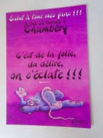 D203159    CPM  Je Suis En Tournée A CHAMBÉRY - Thomas Goletz   -City Cards  - 73 Chambéry  1996 Mouse Maus Souris - Autres & Non Classés
