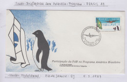 Brazil 1987 Antarctica 1v FDC  (59884) - FDC
