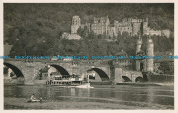 R010090 Heidelberg. Alte Neckarbrucke Und Schloss. Edm. Von Konig. RP - Monde