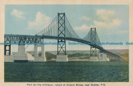 R010095 Pont De L Ile D Orleans. Island Of Orleans Bridge. Near Quebec. P. Q. Ph - Monde
