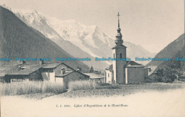 R009054 Eglise D Argentieres Et La Mont Blanc. Jullien Freres. No 2995 - Monde