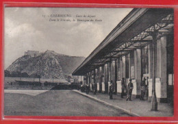 Carte Postale 50. Cherbourg  Gare De Départ  Très Beau Plan - Cherbourg
