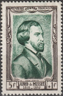 FRANCE  891 * MH Célébrité écrivain Poète Alfred De MUSSET 1951 - Unused Stamps