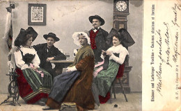 Costumes Alsaciens Et Lorrains (colorisée Animée 1905) - Alsace