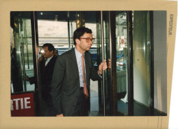 RATP / LOUIS SCHWEITZER   Le PDG DE RENAULT  Dans Le  Métro   SIPA PRESS 1997 - Auto's