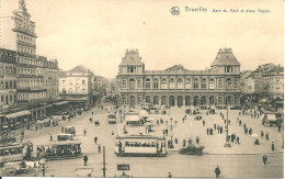 Bruxelles - Gare Du Nord Et Place Rogier - Spoorwegen, Stations