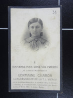 Germaine Charon St-Gilles-Bruxelles 1901  Chimay 1918  /33/ - Devotieprenten