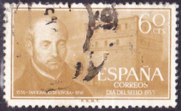 1955 - ESPAÑA - IV CENTENERARIO DE LA MUERTE DE SAN IGNACIO DE LOYOLA - EDIFIL 1167 - Gebraucht