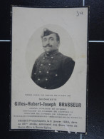 Gilles Brasseur Grand Invalide De Guerre Froidchapelle 1934 à 53 Ans  /34/ - Images Religieuses