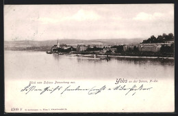 AK Ybbs An Der Donau, Blick Vom Schloss Persenbeug Aus  - Autres & Non Classés