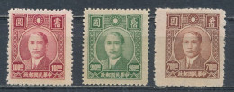 °°° CINA CHINA - Y&T N°544/45/47 - 1946 °°° - 1912-1949 Republic