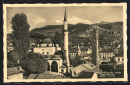AK Sarajewo, Blick Auf Die Begova Moschee  - Bosnië En Herzegovina