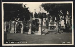 AK Lima, El Cementerio  - Peru