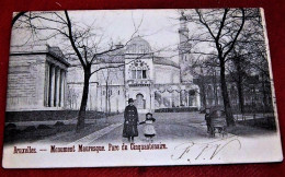 BRUXELLES - Monument Mauresque  -  Parc Du Cinquantenaire  - 1902   - - Forests, Parks