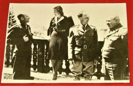 Le Roi Léopold III, La Princesse De Réthy Et Les Généraux Patch Et Haislip, Le 13 Mai 1945 à Strobl (Autriche) - Königshäuser