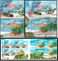 BULGARIA - 2024 - Europa-CEPT - Marine Flora And Fauna - 2v + Bl + Book - MNH - Unused Stamps