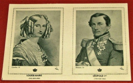 Le Roi Léopold I Et La Reine Louise-Marie - Koninklijke Families