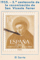 1955 - ESPAÑA - V CENTENARIO DE LA CANONIZACION DE SAN VICENTE FERRER - EDIFIL 1183 - Usados