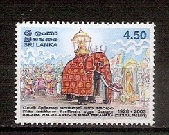 Sri Lanka 2003●Ragama Walpola Poson Maha Perahara MNH - Sri Lanka (Ceylon) (1948-...)
