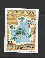 Mauritania Mauritanie 1980 Arbor Day Single Imperforate / Non Dentele Unused - Mauritanië (1960-...)