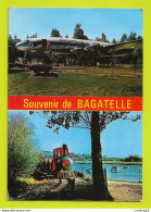 62 Entre Berck Et Merlimont BAGATELLE Parc D'attractions En 1974 Avion à Hélices Et Petit Train Touristique VOIR DOS - Berck