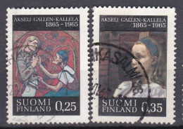100th Birthday Of Akseli Gallen-Kallela - 1965 - Used Stamps