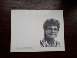 Maria Schoovaerts ° Bonheiden 1926 + Mechelen 1994 X Jos Buelens - Obituary Notices