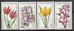 TURQUIE - N°2294/7 ** (1980) Fleurs - Unused Stamps