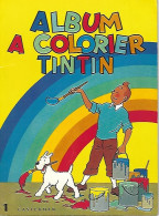Tintin Album à Colorier  N° 1 1961 - Otros & Sin Clasificación