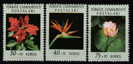 TURQUIE - N°1618/20 ** (1962) Fleurs - Nuevos