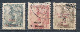 °°° GUINEA ESPANOLA - Y&T N°304/6 - 1942/1943 °°° - Guinée Espagnole