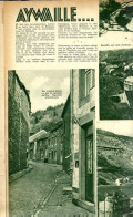 «AYWAILLE….» Article De 2 Pages (7 Photos) Dans « A-Z » Hebdomadaire Illustrée N° 9 (19/05/1935) - Bélgica
