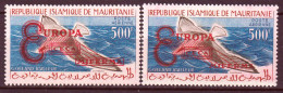 Mauritania 1962 Posta Aerea Y.T.A20E/F */MH VF - Mauritanië (1960-...)